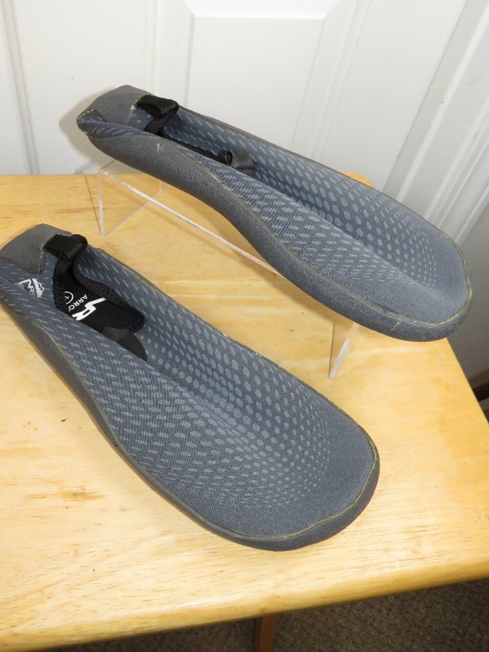 NEW NRS Arroyo Neoprene men's Wet Shoes Wetshoes Kayak Boat Water - 13 - Gray